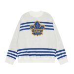 Drew House Maple Leaf Embroidered Crewneck Sweater