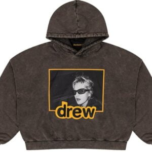 Open media 1 in gallery view Open media 2 in gallery view Open media 3 in gallery view Open media 4 in gallery view true drew boxy hoodie vintage black