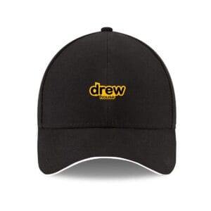 Drew House Baseball Cap Black