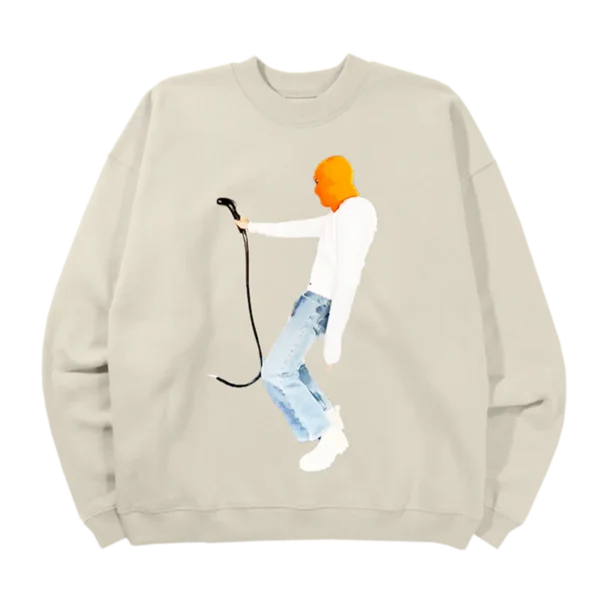 Justin Bieber Light Gray Sweatshirt