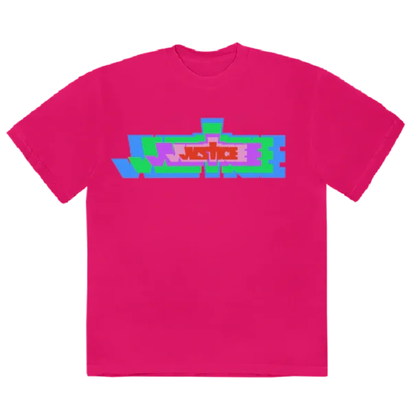 Justin Bieber Justice Pink T-Shirt