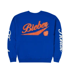 Justin Bieber Blue Sweatshirt