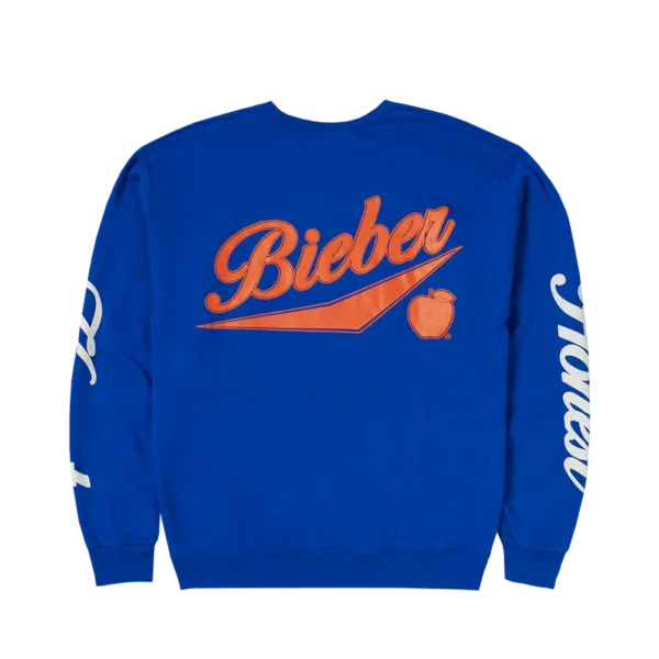 Justin Bieber Blue Sweatshirt