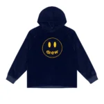 Drew Corduroy Dark Navy Hoodie