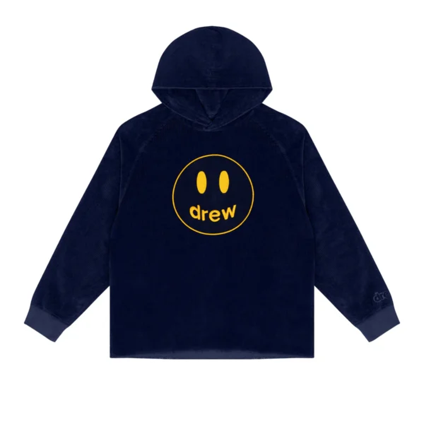 Drew Corduroy Dark Navy Hoodie
