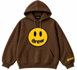 The Drew House Mascot Hoodie Brown