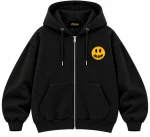 Drew House Mascot Zip Hoodie Black