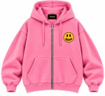 Drew House Mascot Zip Hoodie Pink